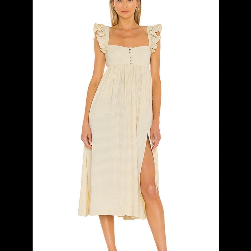 LPA Auburn MIDI dress Ivory
